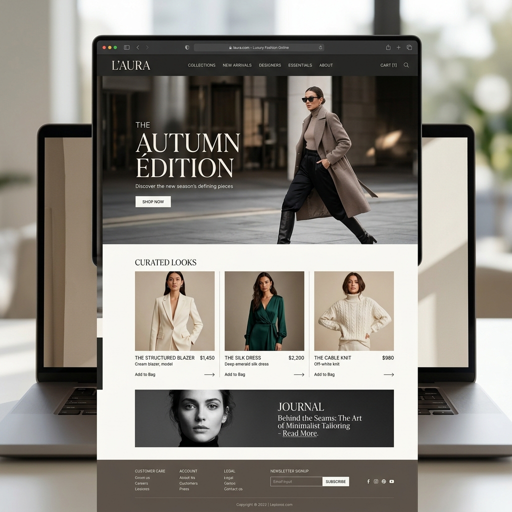 Vogue Venue Web Design Portfolio