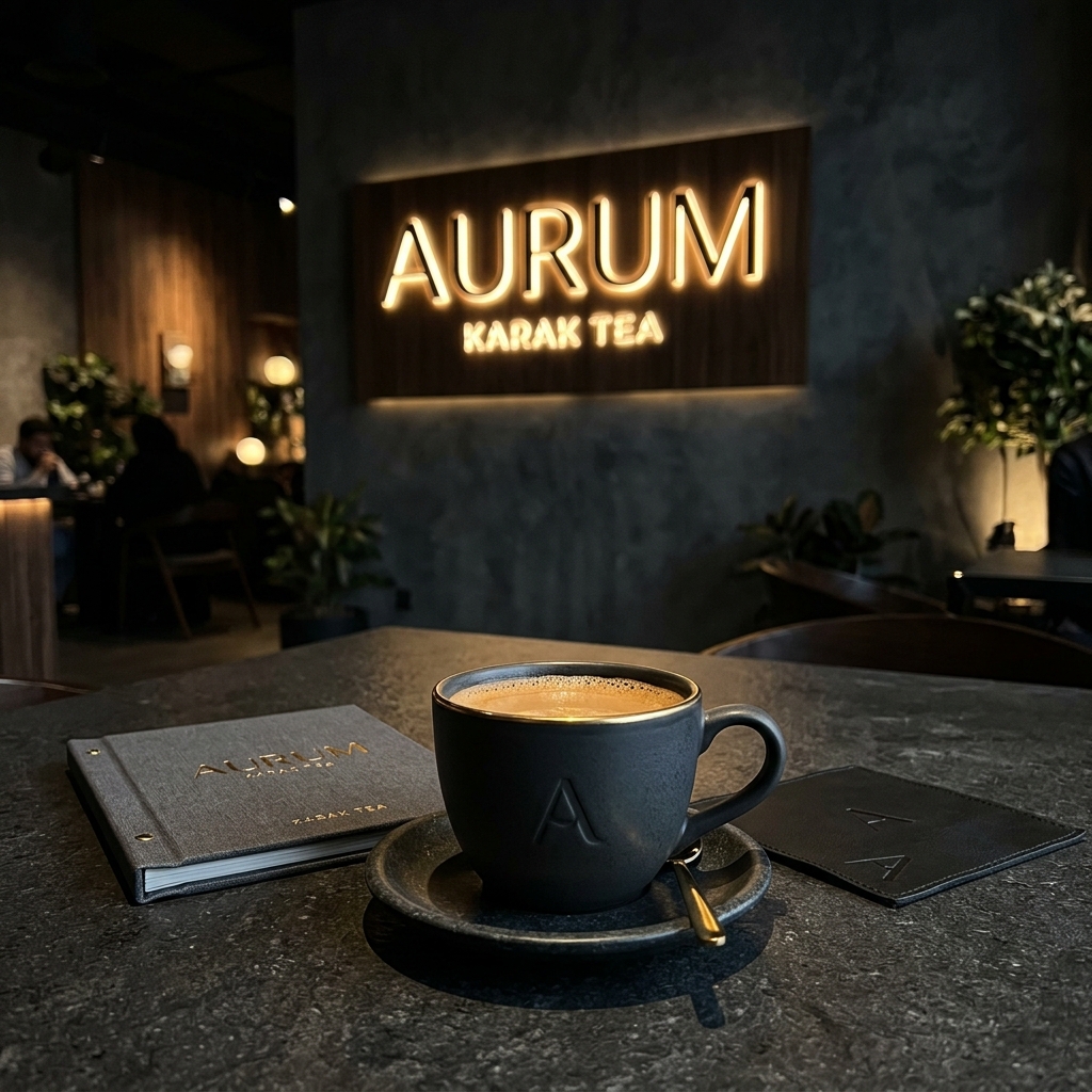 Real Karak Cafe Branding Portfolio